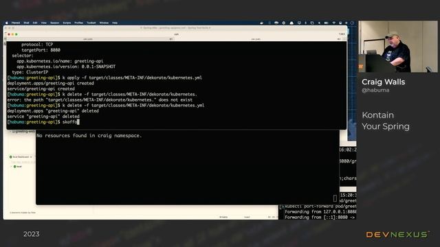 Devnexus 2023 - Kontain Your Spring - Craig Walls смотреть онлайн