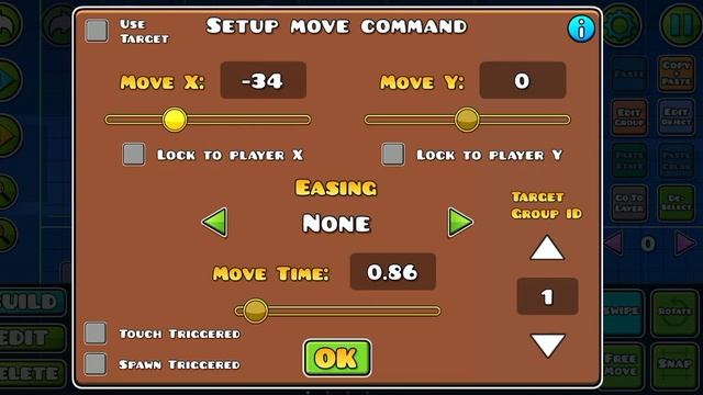 КАК СДЕЛАТЬ ДВИЖУЩИЕСЯ БЛОКИ В geometry dash!! смотреть онлайн