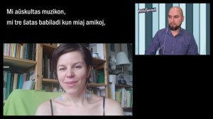 Носитель языка эсперанто. Denaskulino Stela.