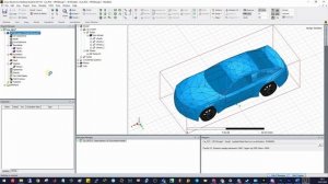 ЭПР Автомобиля (CAR RCS) в HFSS Student. Электромагнитное моделирование