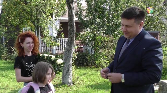 Участник СВО из Подольска приехал проводить дочь в первый класс