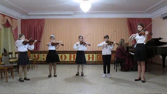 Ансамбль "Веселые струны", г. Узловая. "Словацкая полька" обработка В. Гуревича смотреть онлайн