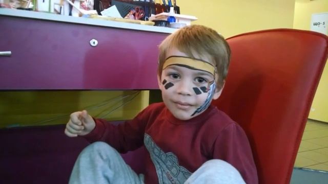 Индеец. Аквагрим. СкайПарк. 4 марта 2017. смотреть онлайн