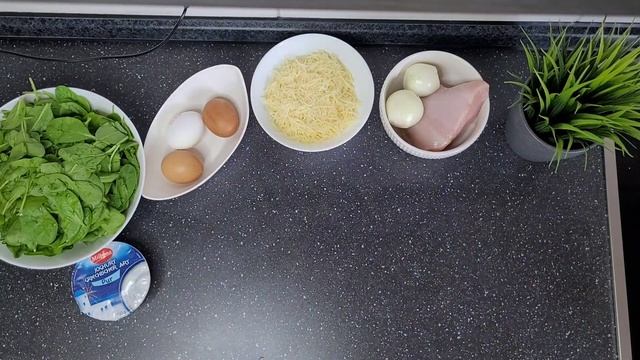 Киш с курицей и шпинатом/ самый вкусный киш/ сочный и вкусный пирог