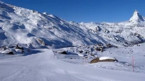 CH - Zermatt - Ski ride from Rothorn to Gant