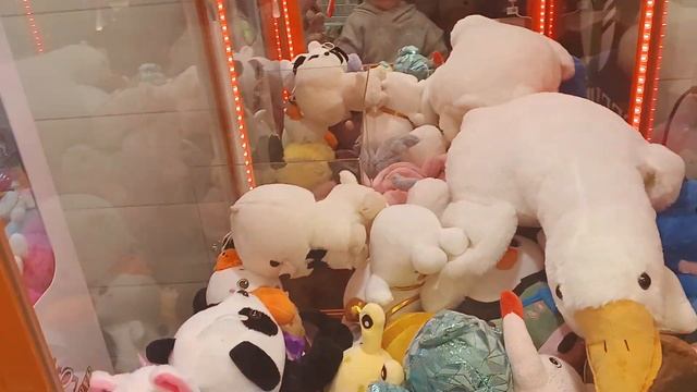 Автомат хватайка |Ярославль Ленинградский пр-т 50А | ОГРОМНЫЙ ГУСЬ в аппарате ?❤