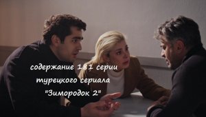 Содержание 181 серии (21 турецкая) второго сезона сериала "Зимородок" (РФ, 2023 / 2024)