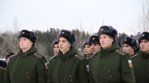 Новая форма для российских призывников. Сборный пункт Егоршино