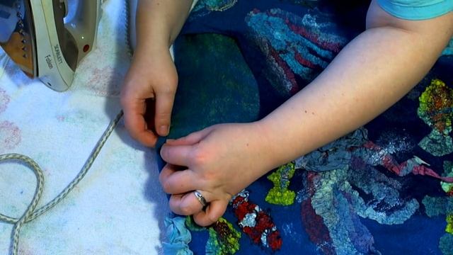 Валяние. Исправление ошибок. Как уменьшить пройму в готовом изделии.