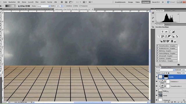 Adobe Photoshop CS5 Extended Tutorial Landschaft erstellen смотреть онлайн