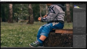 Обработка фото в Lightroom / Ретушь и цветокоррекция детского портрета в Лайтруме