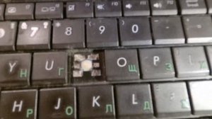 Чистка клавиатуры ноутбука.