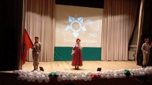 Празднование дня Победы в 2023 г. Выступление студентов (1)