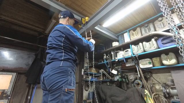 Самодельная Механическая (цепная) Кран-Балка на 2 тонны. Устройство. Процесс сборки. Цена. смотреть онлайн