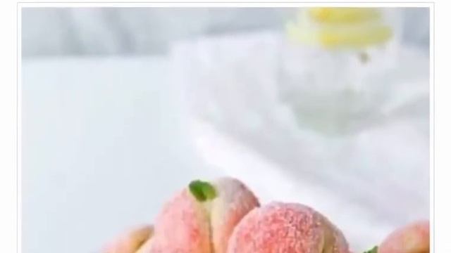 ПИРОЖНОЕ "ПЕРСИКИ" С НАЧИНКОЙ МАСКАРПОНЕ Рецепт смотреть онлайн