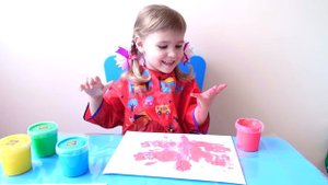 Рисуем Пальчиками Рисование для детей Пальчиковые Краски