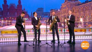 Квартет саксофонистов RUSSAXQUARTET. Доброе утро. Фрагмент выпуска от 06.02.2024