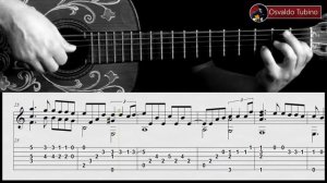 Canción de las simples cosas - Fingerstyle guitar - Arreglo solista con partitura y tablatura