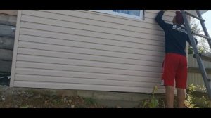 Сайдинг  обшивка брусового дома