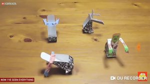 Супер игрушки из картона