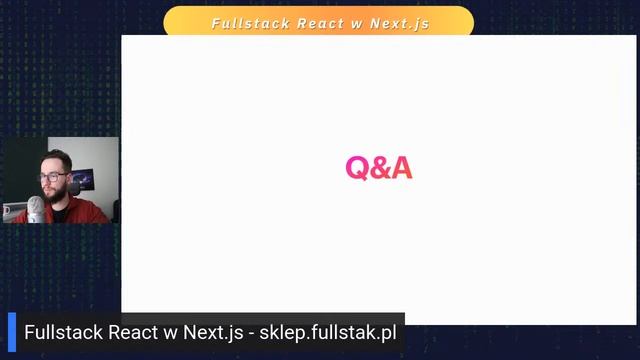 Fullstack React w Next.js ? Przedsprzedaż kursu смотреть онлайн