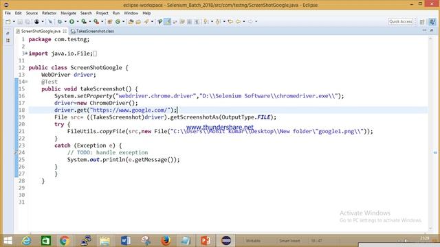 How to GetScreenShot What is Maven OnlineSelenium Session смотреть онлайн