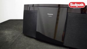 Музыкальный центр Panasonic SC-HC19EE-K распаковка (www.sulpak.kz)
