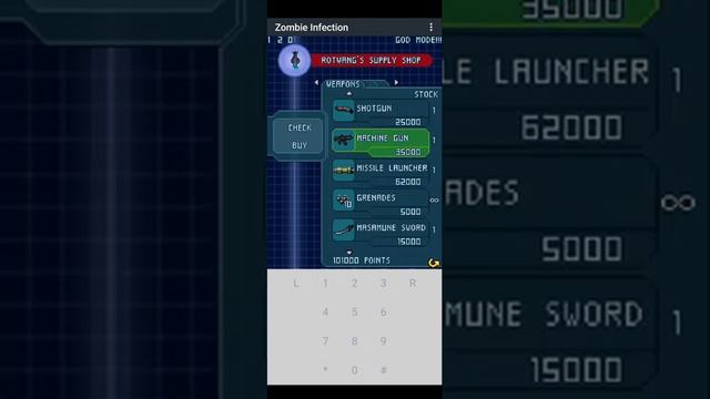 Zombie Infection - Cheats - Java Game - Android @cidgamer9999