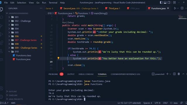 044 - Tagalog Java Programming - Return Double смотреть онлайн