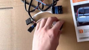 Комплект проводки для подключения дополнительных тюнинг фонарей Лада Ларгус,Ларгус ФЛ