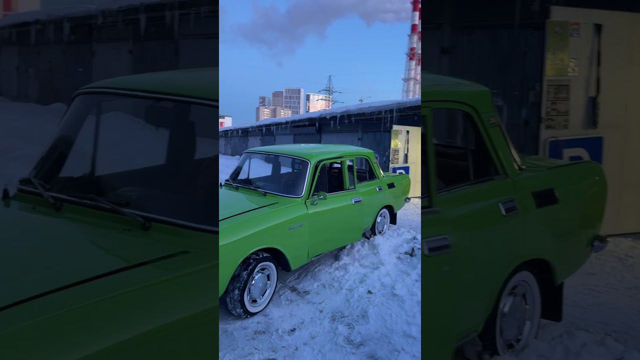 Зеленый Москвич и кривой стартер - 2 Ревашн