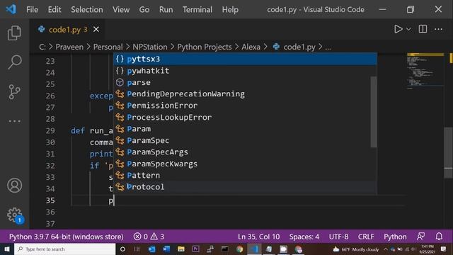 Build Your Own ALEXA using Python | Python Project Ideas