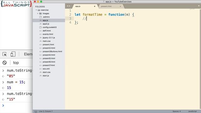 JavaScript Problem: Formatting Time Using the Date Object and String Padding