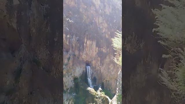 Водопад Абшир-Ата в Ноокатском районе Ошской области