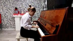 Перебейнос Анастасия Д. Шостакович "Колыбельная" (из балетной сюиты)