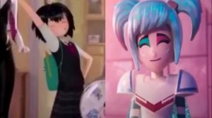 Peni Parker and General Sweet Mayhem has a Cute Face