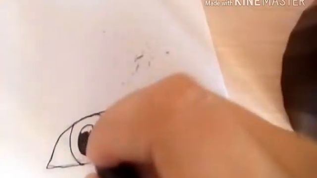 Как нарисовать красивый глаз. смотреть онлайн