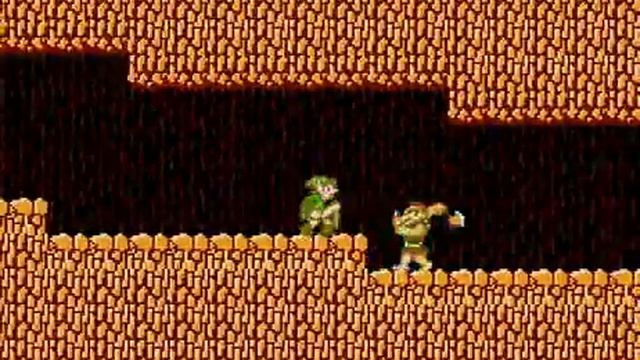 Zelda II The Adventure of Link - Death Mountain Walkthrough смотреть онлайн