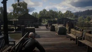 Bounty Hunter with Low Honor - Red Dead Redemption 2 Brutal Combat PC Gameplay