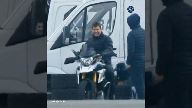 Tom Cruise Filming Dangerous Bike and Car Stunts For Mission: Impossible 7 | #TomCruise | OakShow