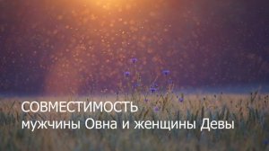 Совместимость мужчины Овна и женщины Девы