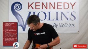 How to Change a Tailpiece | Kennedy Violins