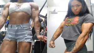 FEMALE BODYBUILDING | YEE TONG | YOUNG MUSCULAR GIRL | FBB FROM HONG KONG