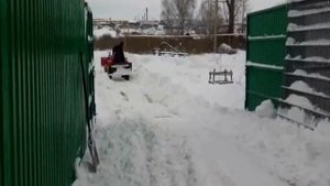 Минитрактор Уралец 220 Итог зимы 2018 года
