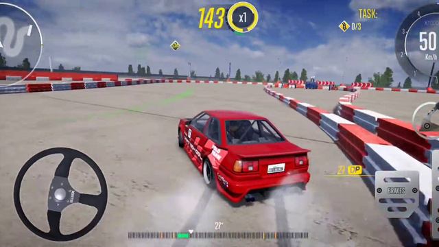 CarX Drift Racing 2, Compaign, Drift School Task 07, 3 Transitions смотреть онлайн