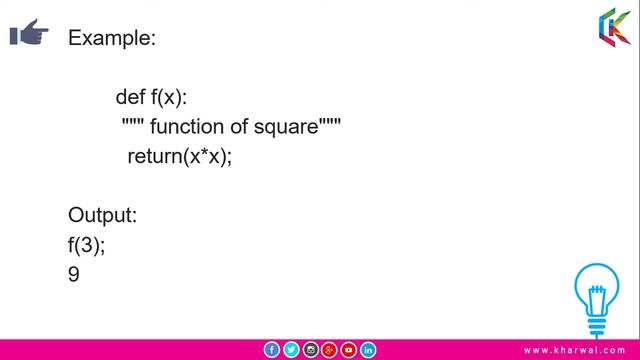 Function in Python Python Programming |  Part 01