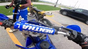 YZ125 Yamaha vs RMZ 450 Suzuki on the Trails Motorcross Mania 2024
