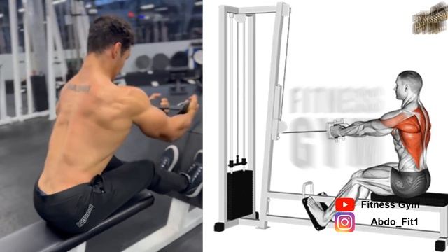 Full Exercise Back for GIT Wide Back | Best Back Workout تمارين الظهر смотреть онлайн