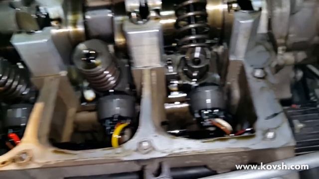 Износ кулачка насос-форсунки и фиксатора плунжера на VW Caddy 1.9PD смотреть онлайн