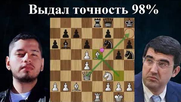 Сыграл как машина! Владимир Крамник  - Хосе Эдуардо Алькантара  Clash of Blames 2024  Шахматы
